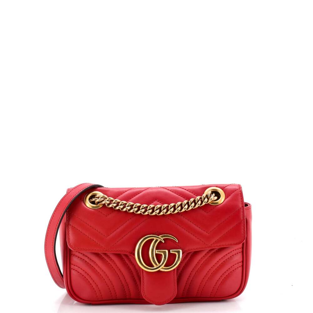 Gucci Gg Marmont Flap Bag Matelasse #257007G15B